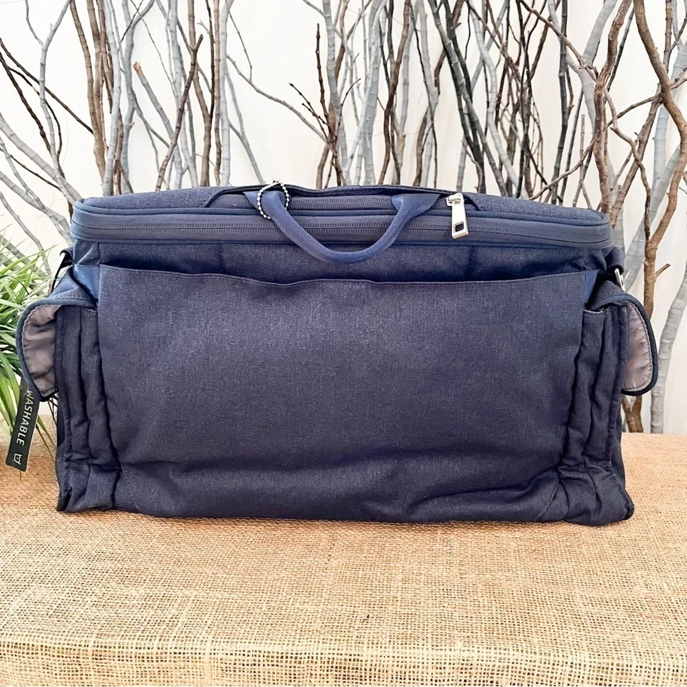 NEW JuJuBe XY Collection Diaper Bag Blue Messenger Bag Over Shoulder NWT Tote